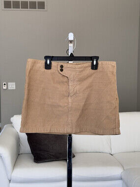 United Colors Of Benetton corduroy mini skirt size large- 44